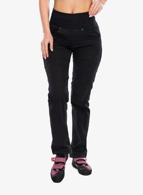 Damen-Kletterhose Ocún NOYA Organic Bi-Stretch Bio-Baumwolle Bund Roll-Over