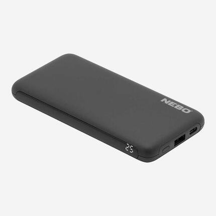 Batterie Externe NEBO 10K – 10000mAh - Charge Rapide USB-C - Powerbank Compacte