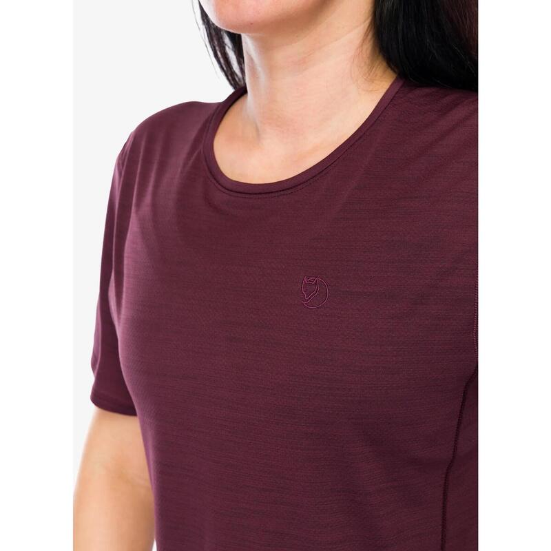 Tricou pentru sport, cu maneci scurte Abisko Lite SS W femei