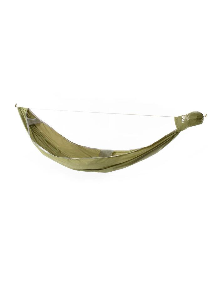 Hamak ENO JungleLink Hammock System - charcoal/evergreen