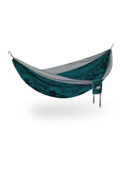 Hamak dwuosobowy ENO DoubleNest Print Hammock - mountains to sea/grey