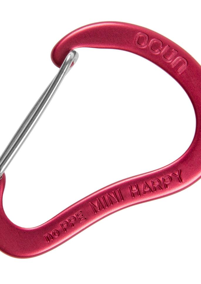 Karabińczyk do kluczy Ocun Mini Harpy - red
