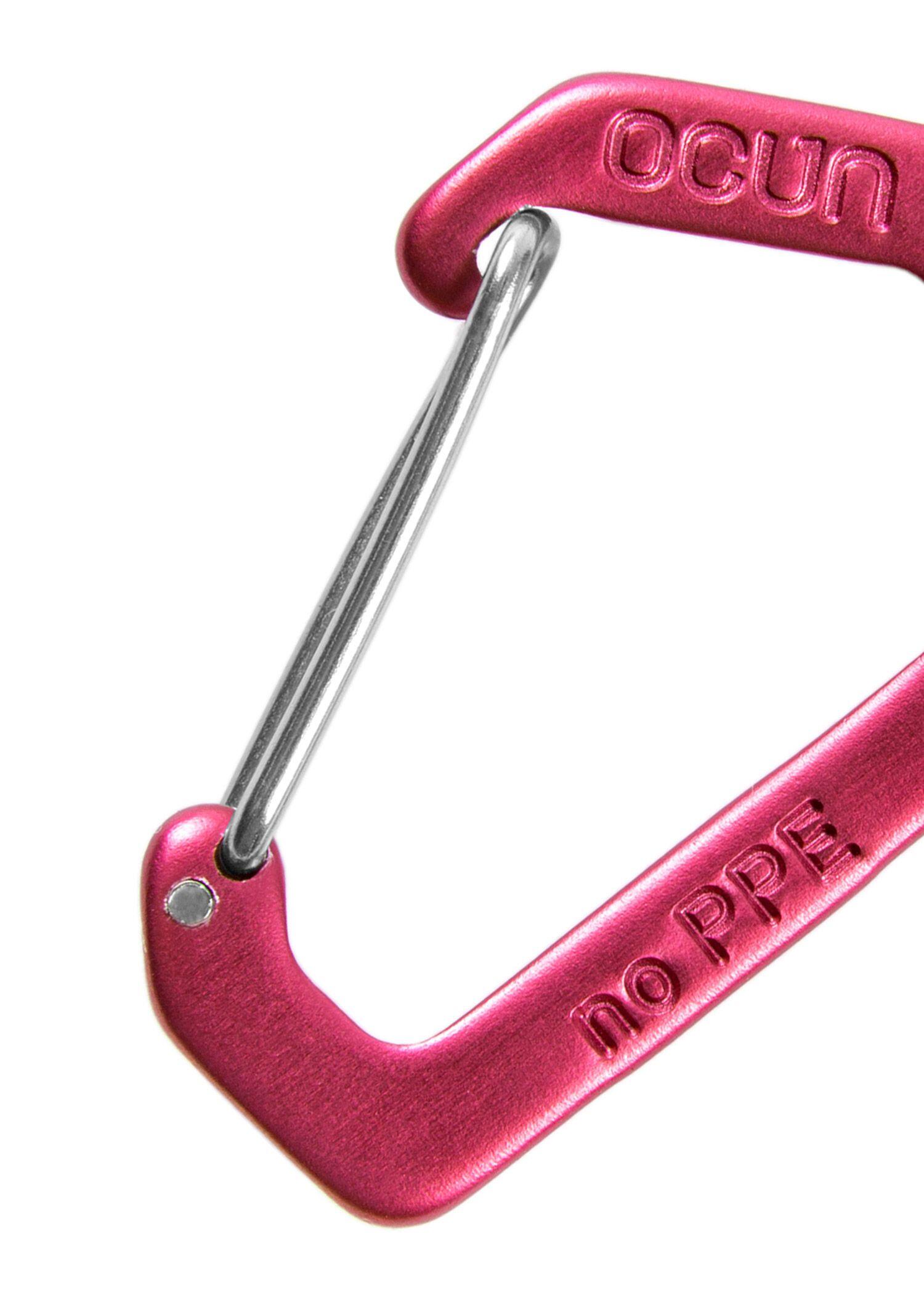 Karabińczyk do kluczy Ocun Mini Hex - red 2/2