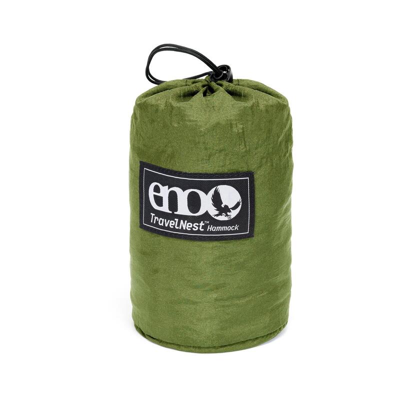 Hamak turystyczny ENO TravelNest Hammock & Straps Combo - moss