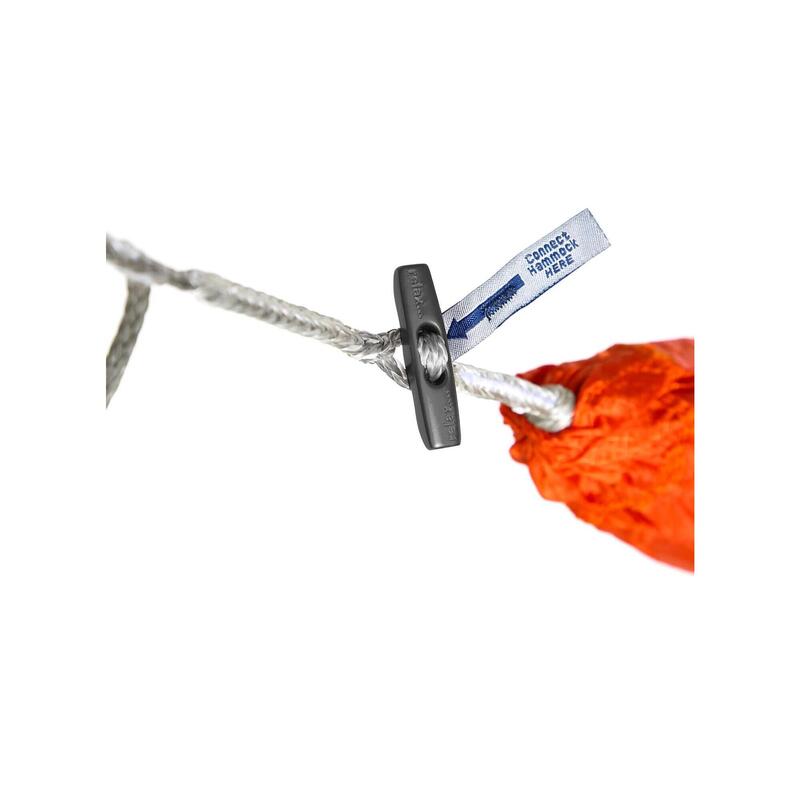 Hamak turystyczny ENO SuperSub Hammock - charcoal/orange