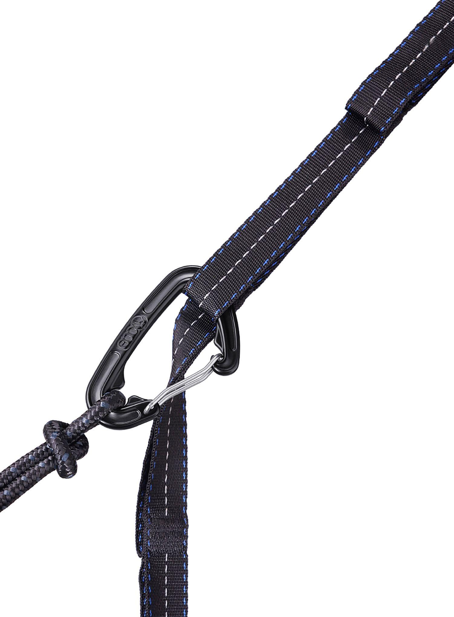 Hamak turystyczny ENO SingleNest Hammock - melon/olive 3/7