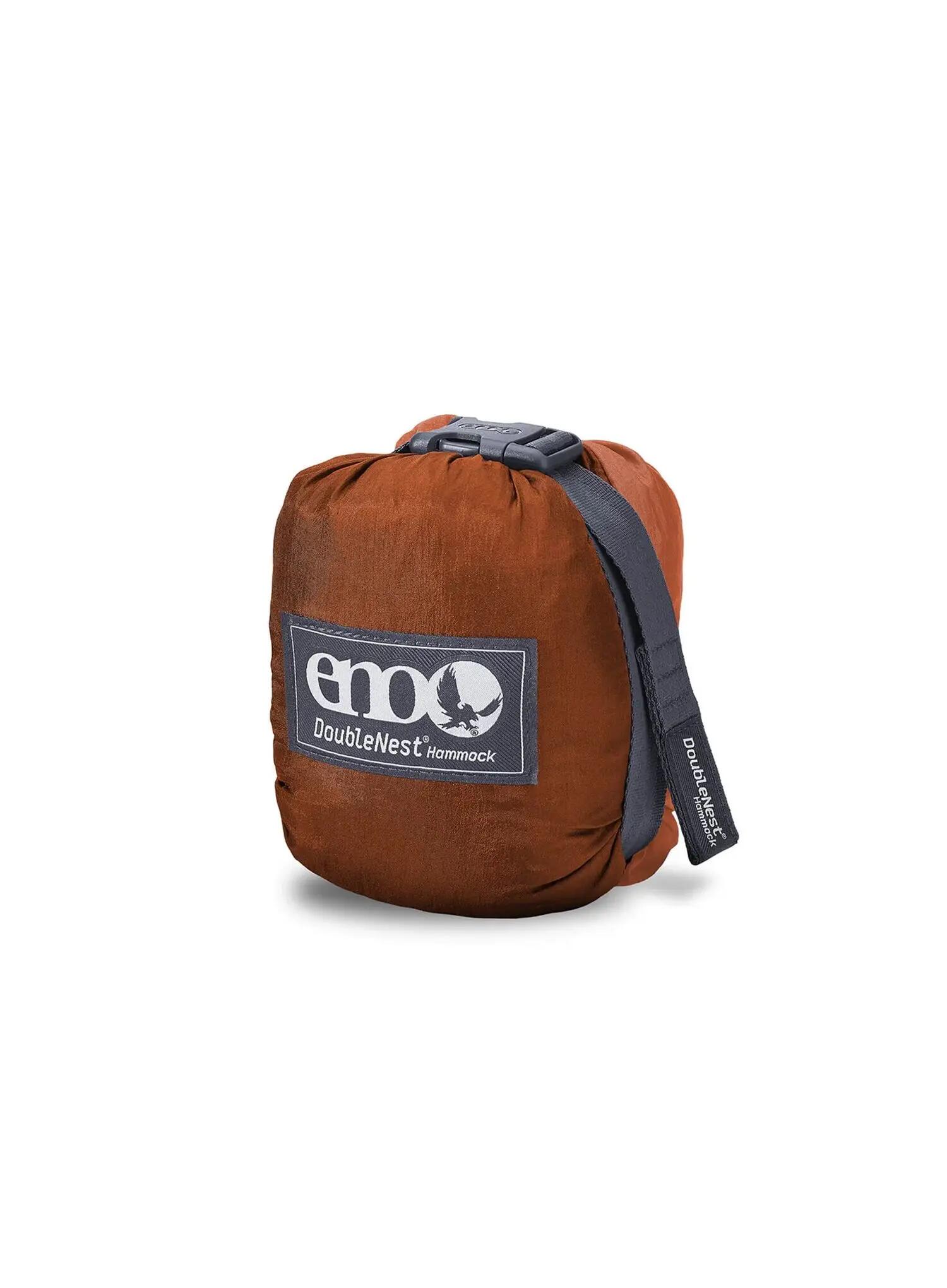 Hamak turystyczny ENO DoubleNest Hammock - canyon/coral 3/7