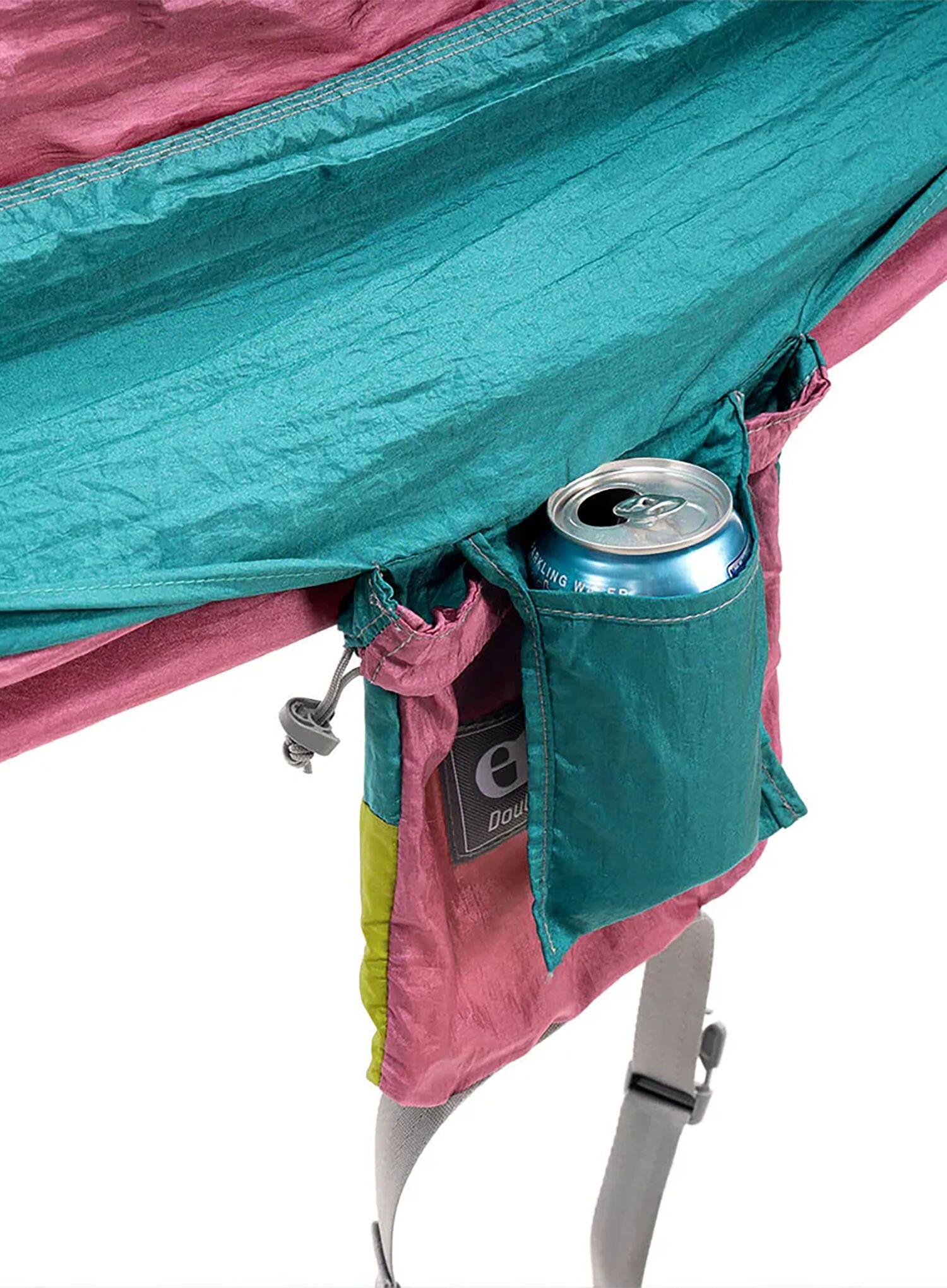 Hamak turystyczny ENO DoubleNest Hammock - seafoam/berry/melon 4/7