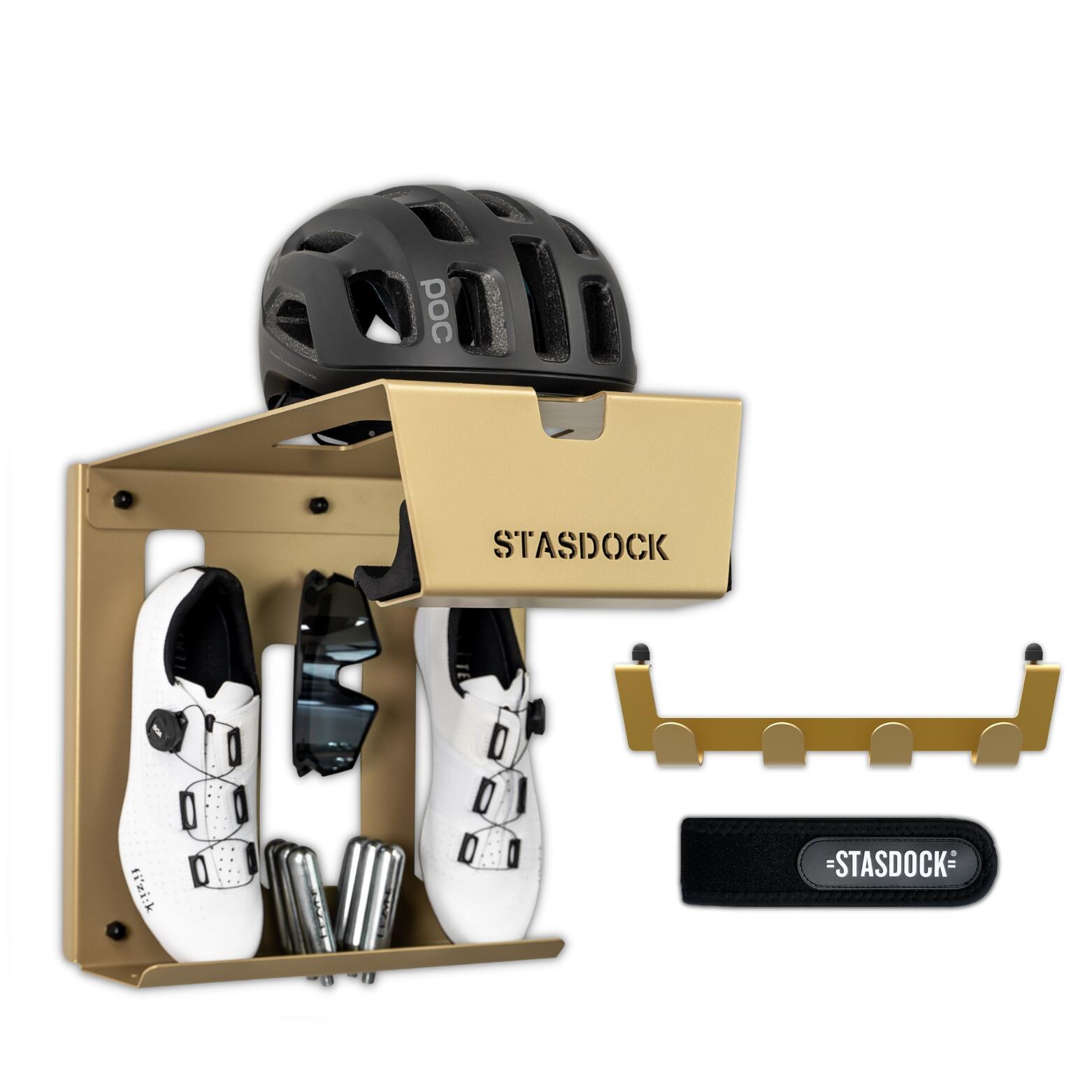 Stasdock - Système De Suspension Vélo - Pack New Gold - Rack-vélo - Jaune - Decathlon
