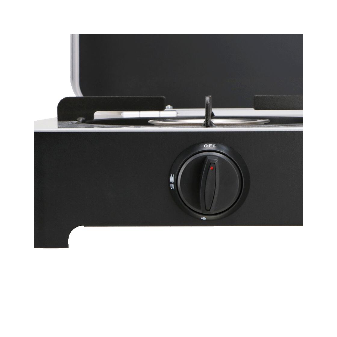 Dvouplotýnkový plynový vařič Mestic gas cooker MGCP-1200 30mbar 2/7
