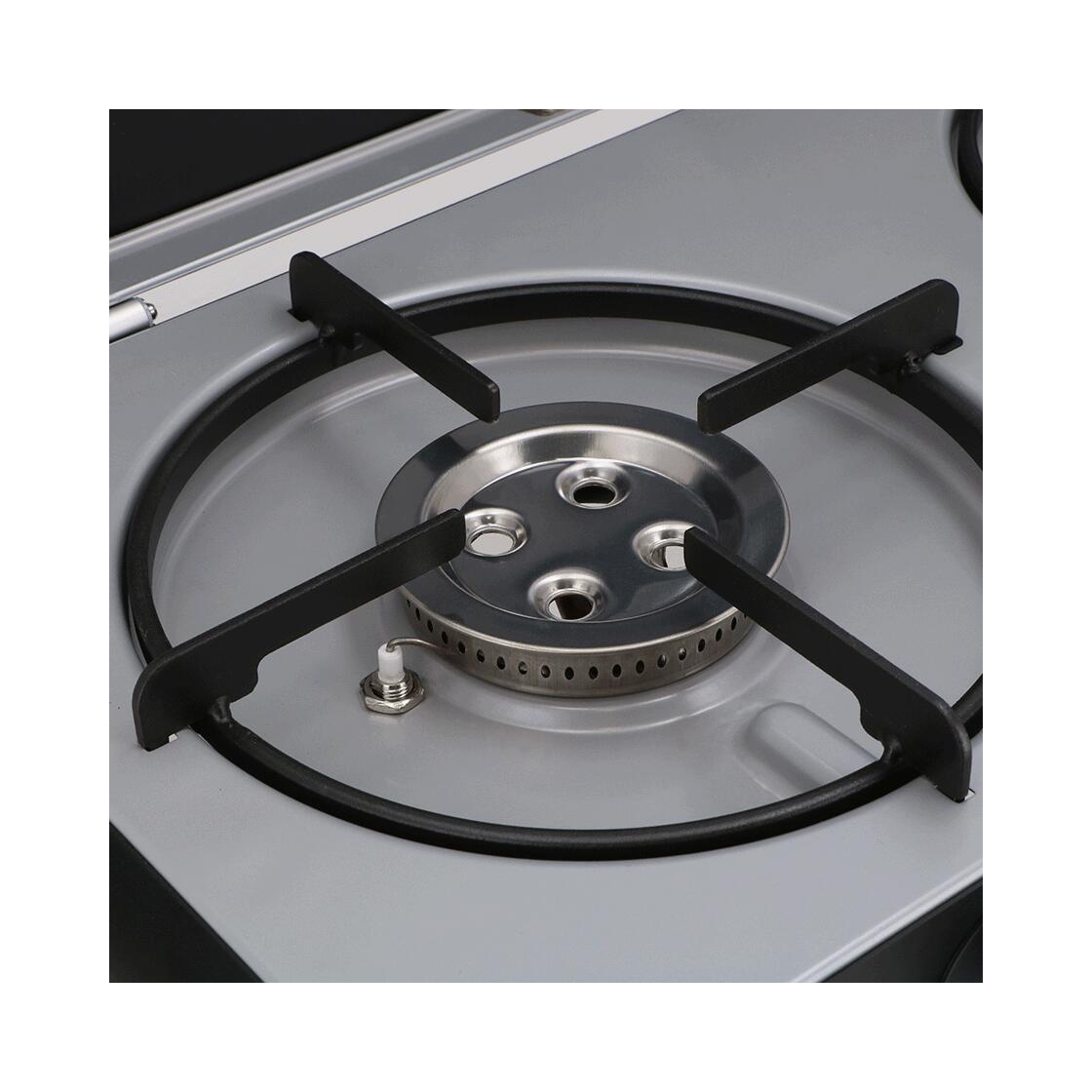 Dvouplotýnkový plynový vařič Mestic gas cooker MGCP-1200 30mbar 3/7