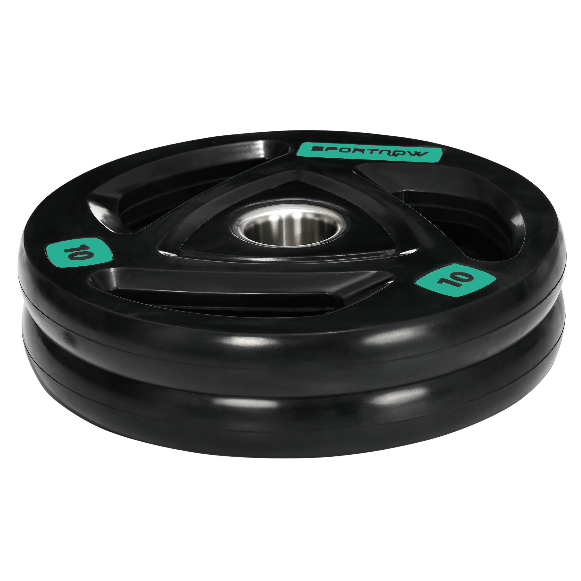 Discos de Pesas SPORTNOW 32x32x4.5 cm Negro 5/7