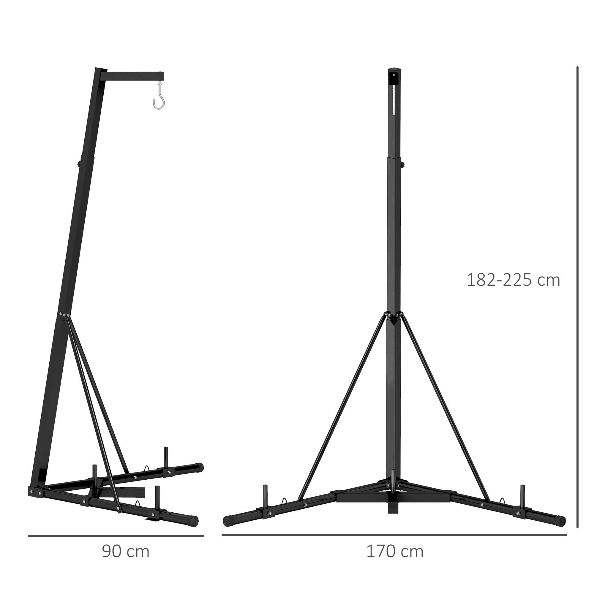 Soporte para Saco SPORTNOW 170x90x225 cm Negro 3/7