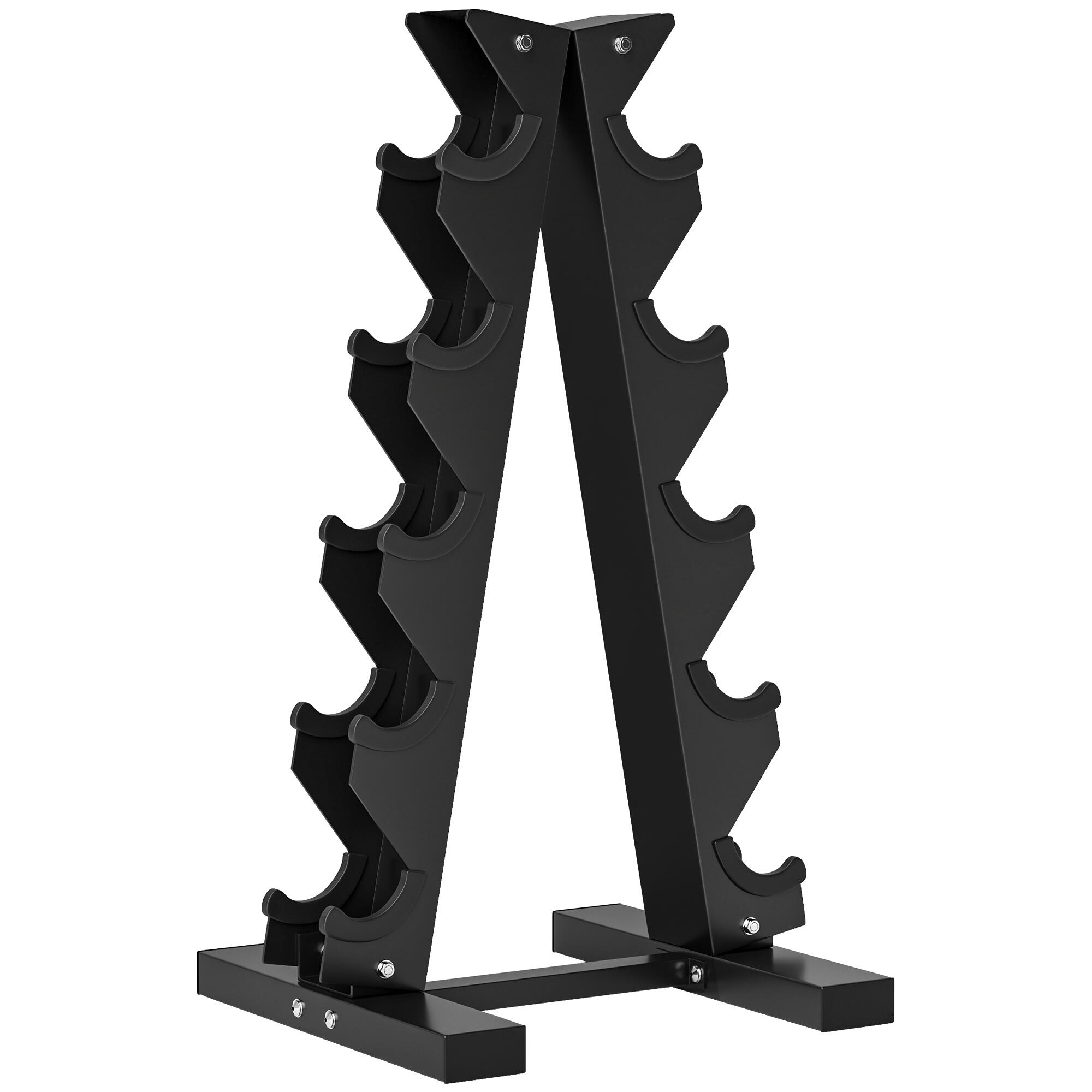 Suporte para halteres sportnow 35x33x66 cm preto
