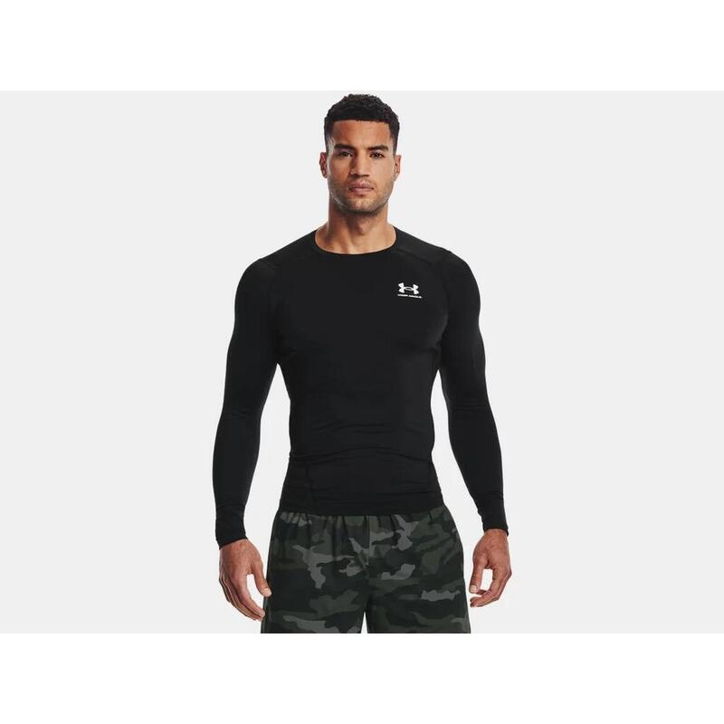 Bluza barbati Under Armour Heatgear Armour Long Sleeve, Negru