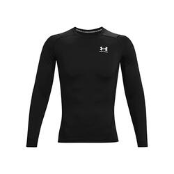 Maillot de compression à manches longues Under Armour Heatgear Noir pour homme