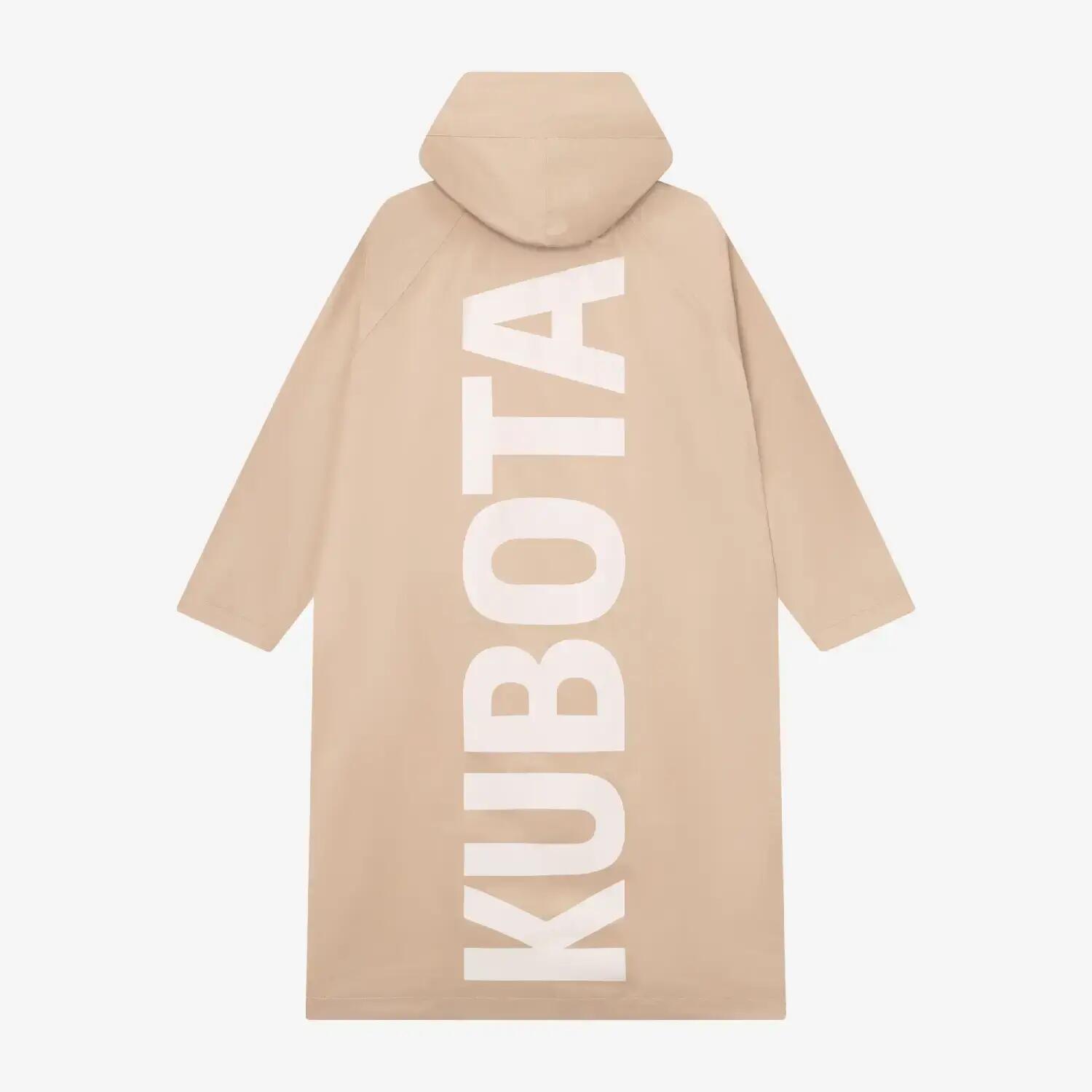Kubota Parka Przeciwdeszczowa Jesienna Beżowa S/M 2/7
