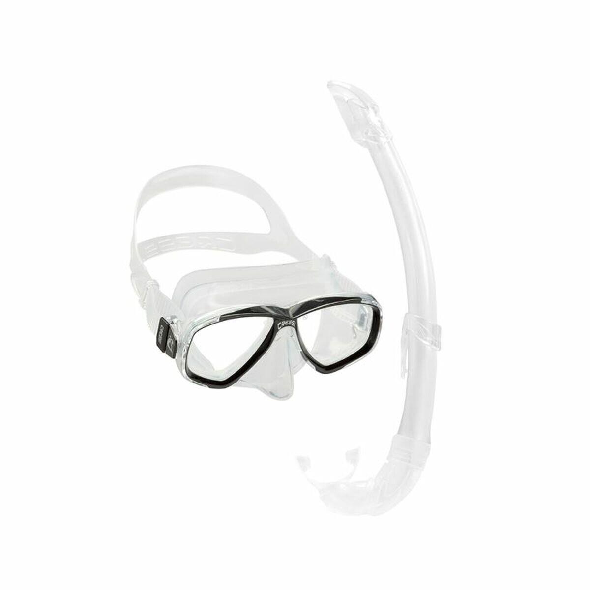 Occhialini da Snorkeling e Boccaglio Cressi PERLA MEXICO Adulti 2/5