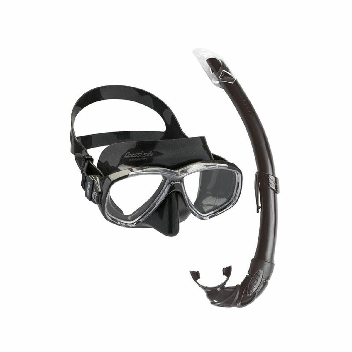 Occhialini da Snorkeling e Boccaglio Cressi PERLA MEXICO Adulti 5/5