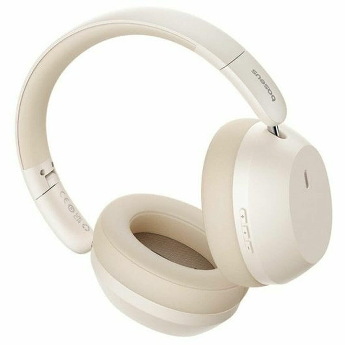 Hoofdtelefoon met microfoon Baseus A00070800221-00 Beige 5/6