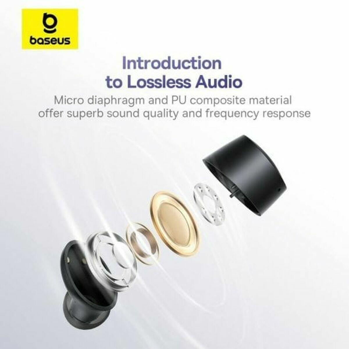 Hoofdtelefoon met microfoon Baseus A00023800223-00 Bluetooth 4/7