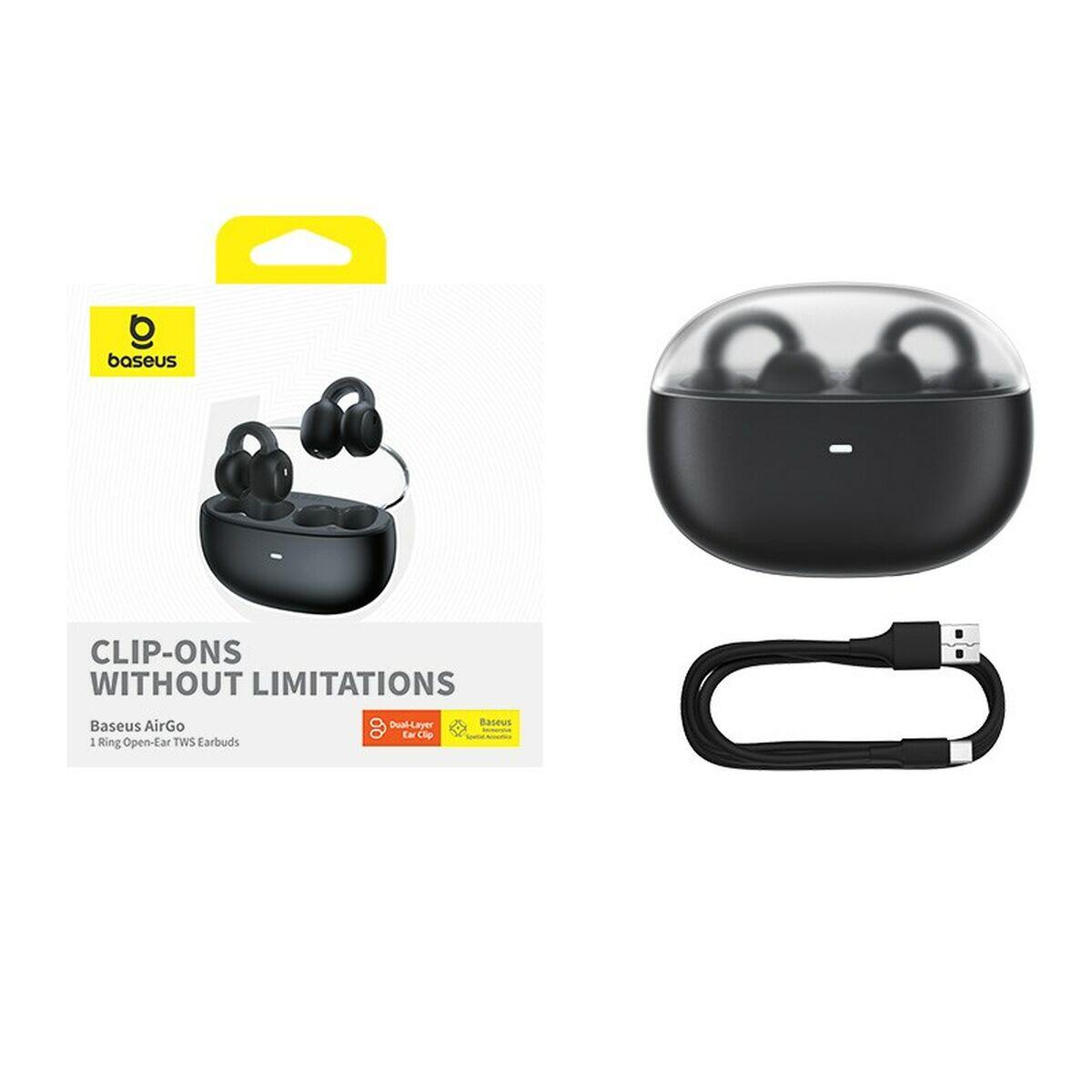 Hoofdtelefoon met microfoon Baseus A00069201113-00 Bluetooth 4/5