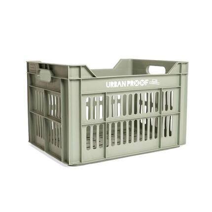 Urbanproof krat Click 30 L RPET mintgroen.