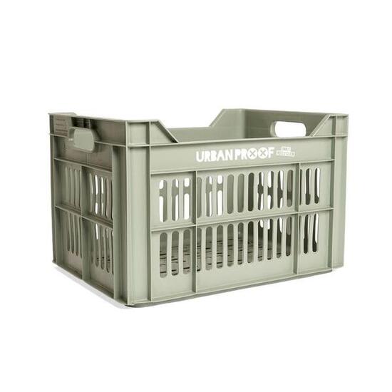 Urbanproof krat Click 30 L RPET mintgroen.
