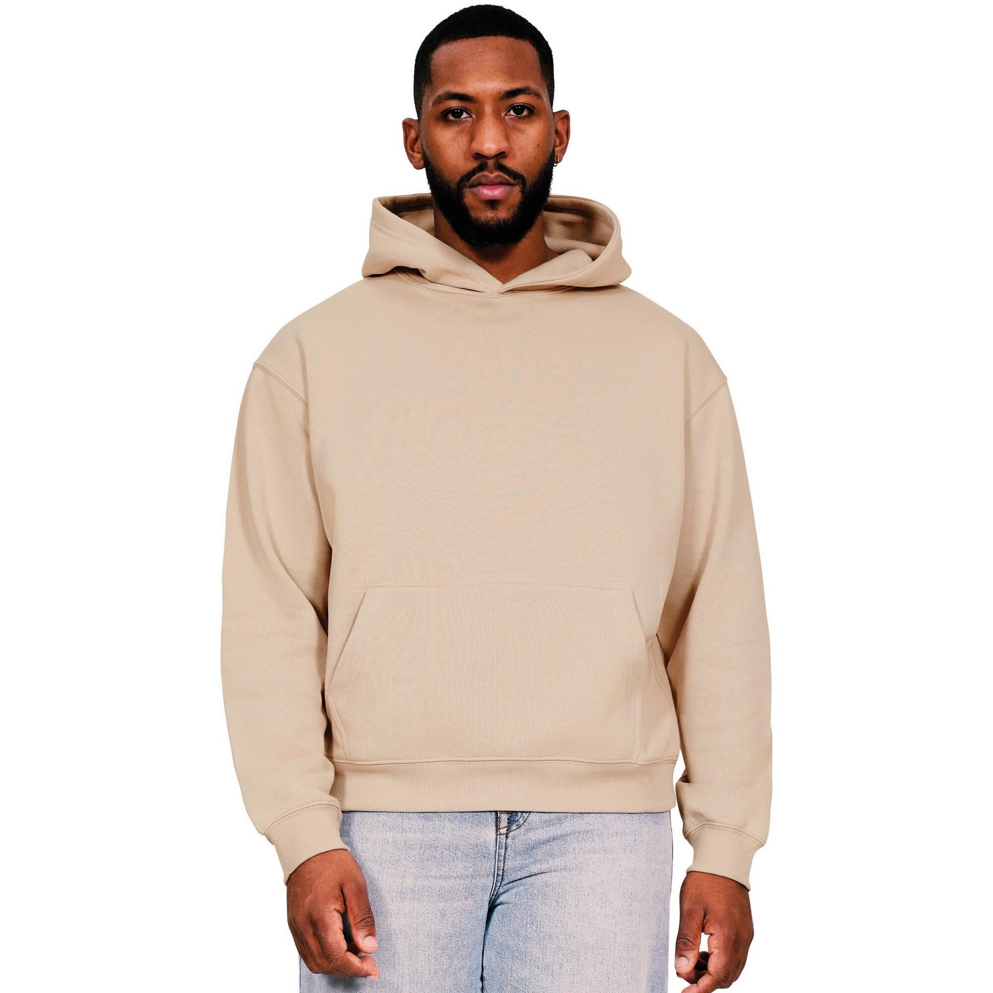 Casual Classics Mens Boxy Ringspun Cotton Oversized Hoodie