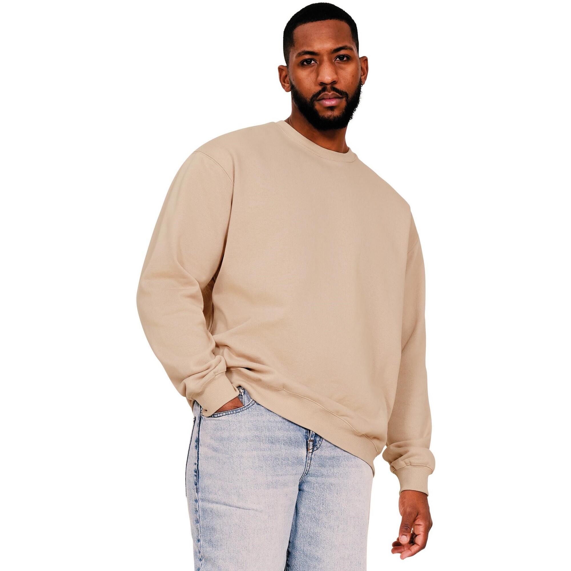 Casual Classics Mens Ringspun Cotton Oversized Sweatshirt