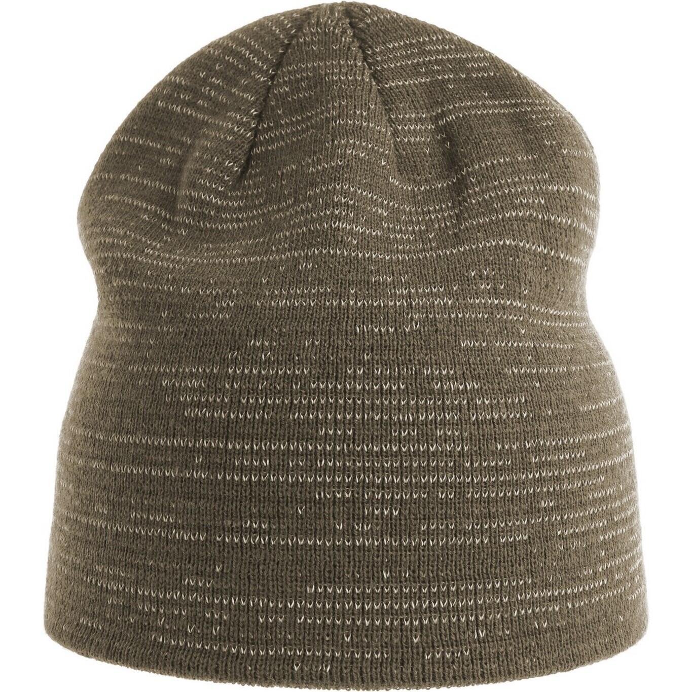 Atlantis Unisex Adult Shine Reflective Recycled Short Beanie