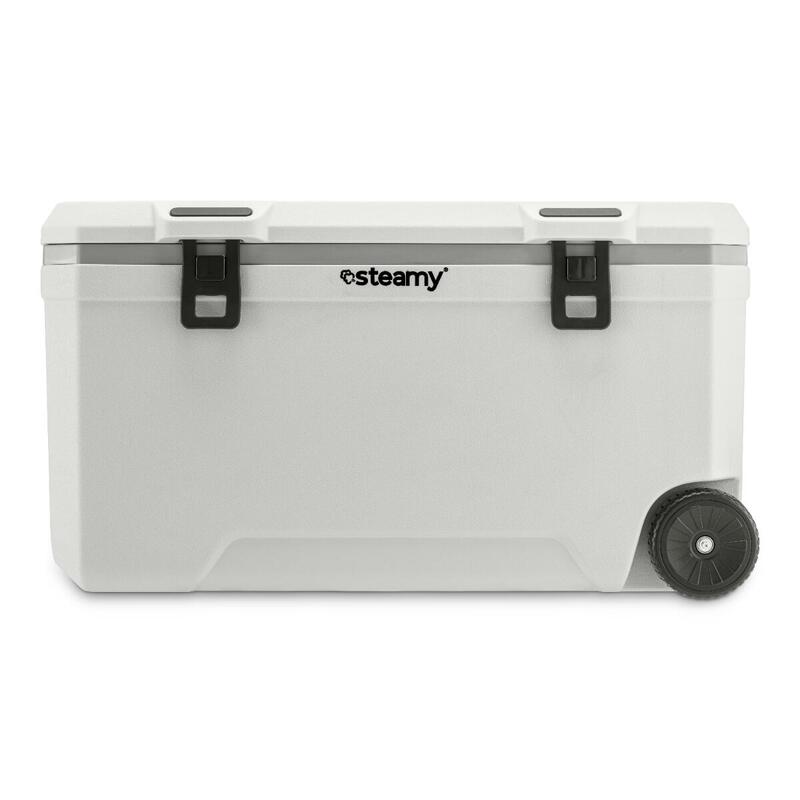 Steamy Marine 120 Roller Nevera Portátil con Ruedas, 120L