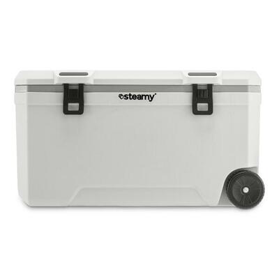 Steamy Marine 120 Roller. Frigorifero Portatile Passivo con Ruote. 120L