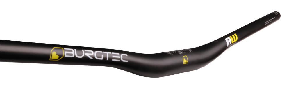 Burgtec Ride Wide UD Carbon DH 31.8mm 800mm Rise:20mm Handlebar Black