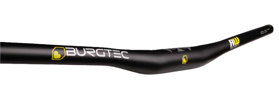Burgtec Ride Wide Alloy 35mm 800mm Rise:15mm Handlebar Black