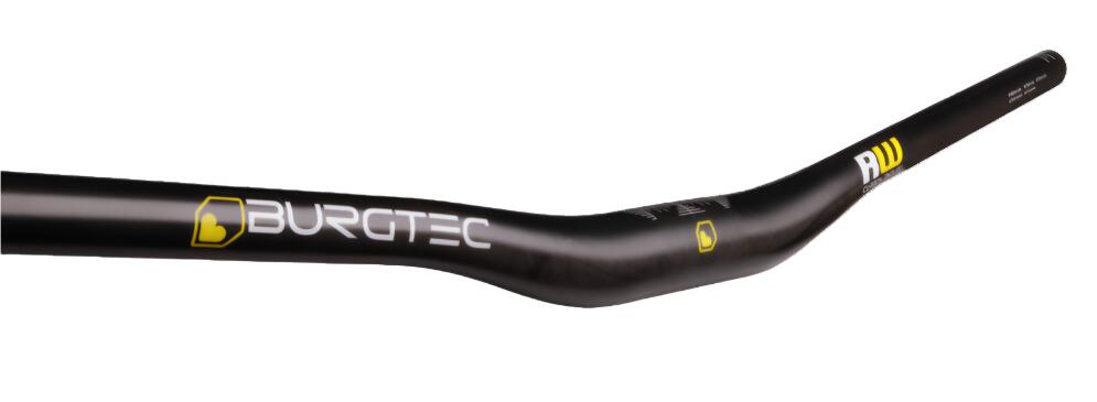 Burgtec Ride Wide UD Carbon Enduro 35mm 800mm Rise:20mm Handlebar Black