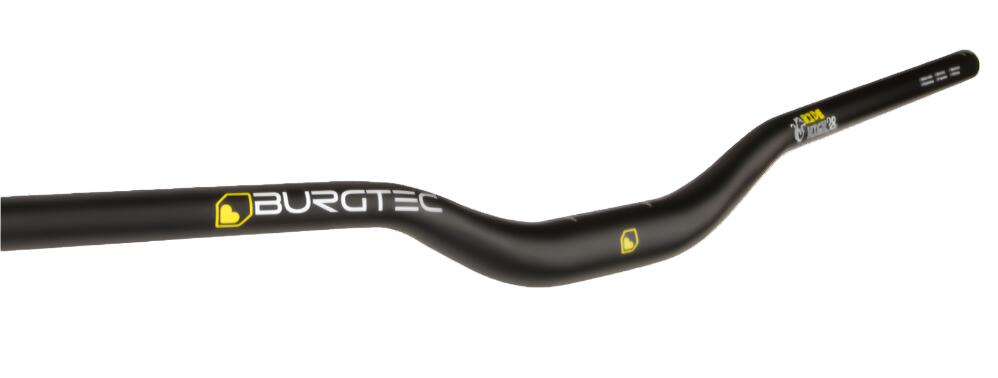 Burgtec Ride Wide Alloy Josh Bryceland 35mm 800mm Rise:38mm Handlebar Black
