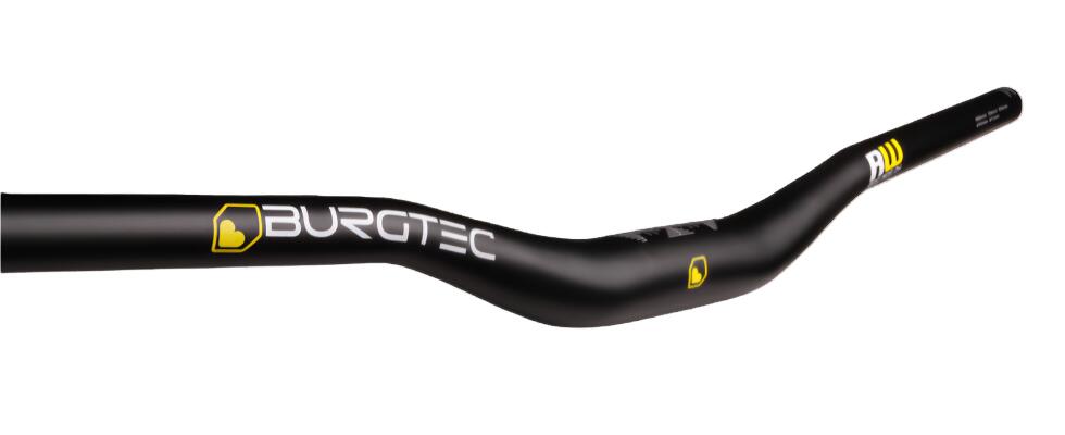 Burgtec Ride Wide Alloy 35mm 800mm Rise:30mm Handlebar Black