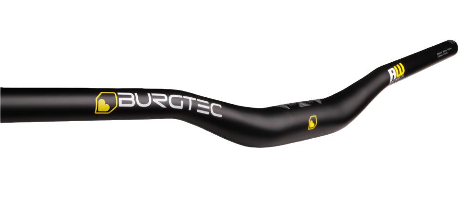 Burgtec Ride Wide Alloy 35mm 800mm Rise:22.5mm Handlebar Black