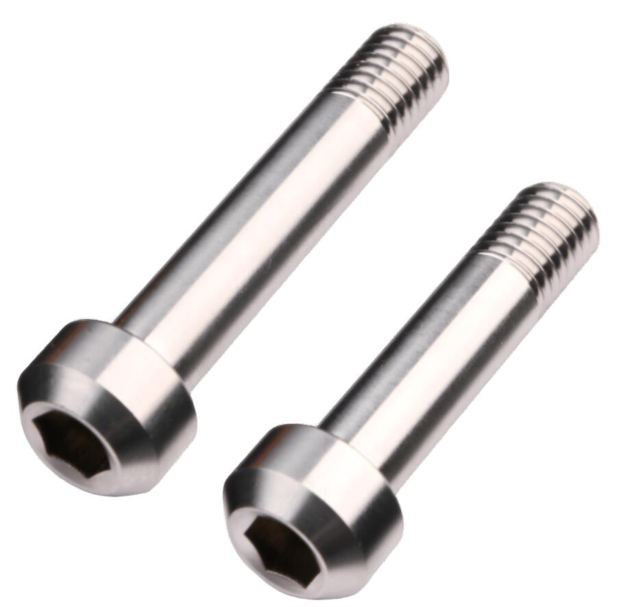 Burgtec Santa Cruz Titanium Shock Bolts Set 1 Includes 1x 35mm Bolt and 1x 43mm