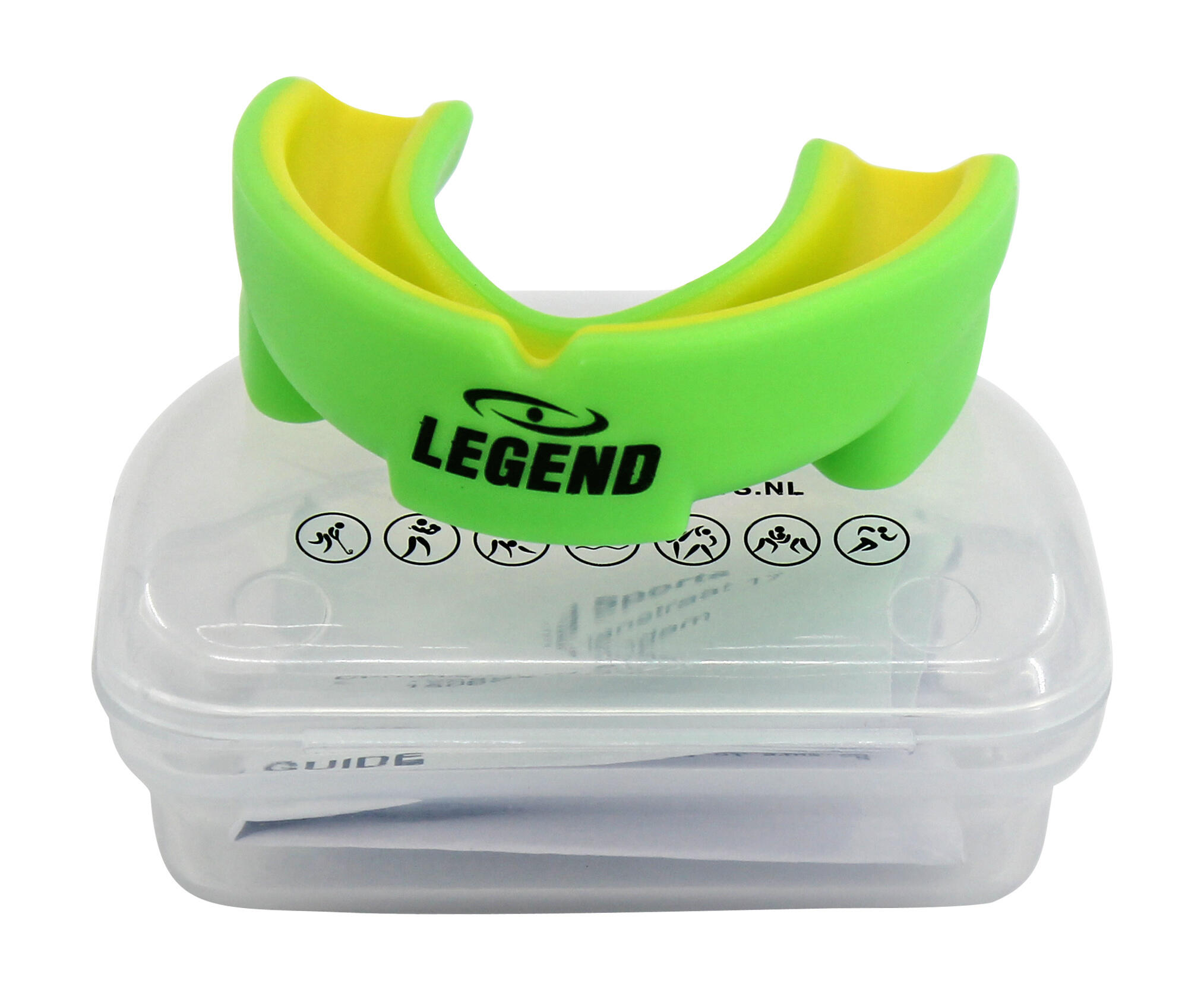 Anti Shock Gebitsbeschermer Heren/Dames Groen - Hoogste kwaliteit - Triple Layer 5/5