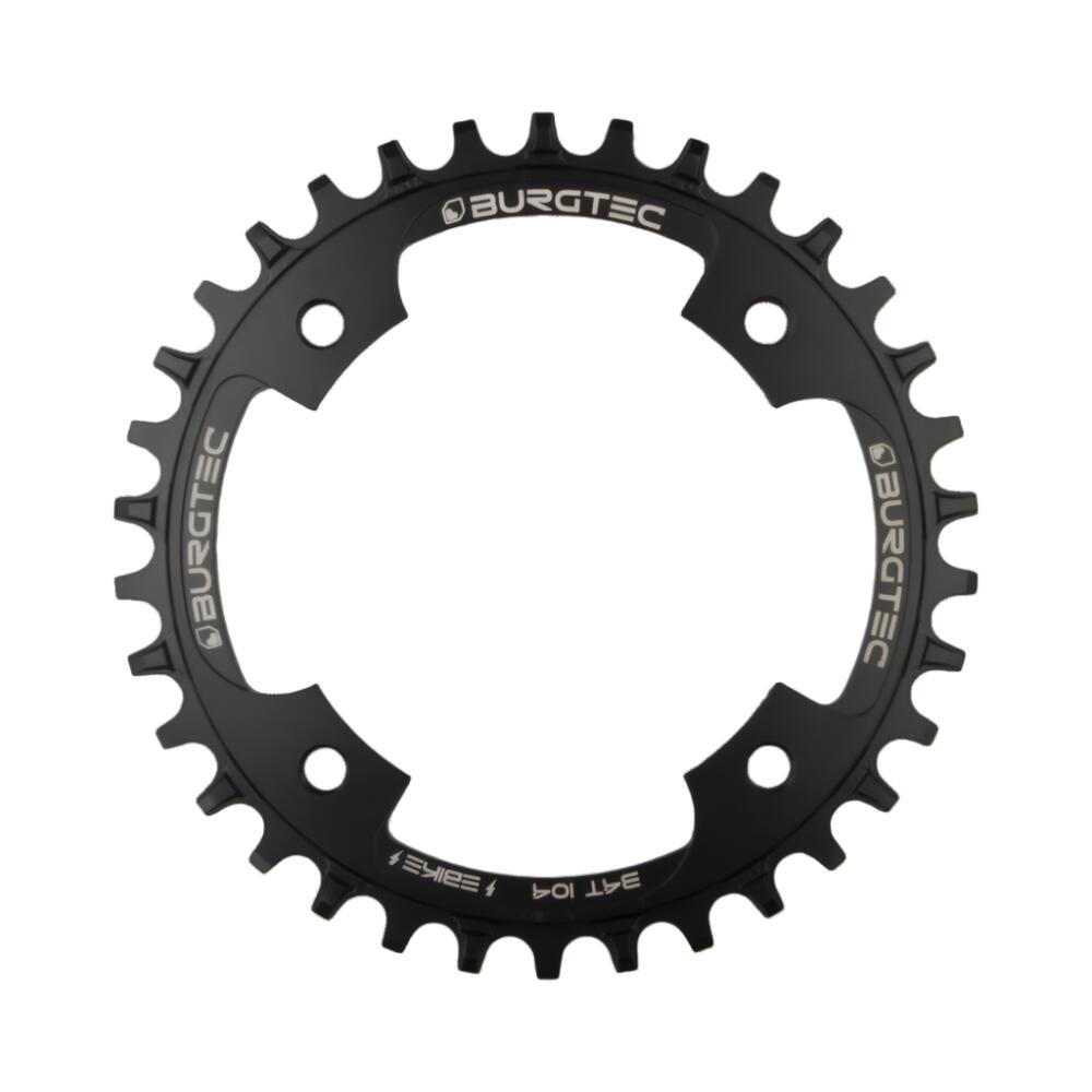 Burgtec Thick-Thin 104mm BCD Outside Fit E-Bike Steel Chainring - 34T