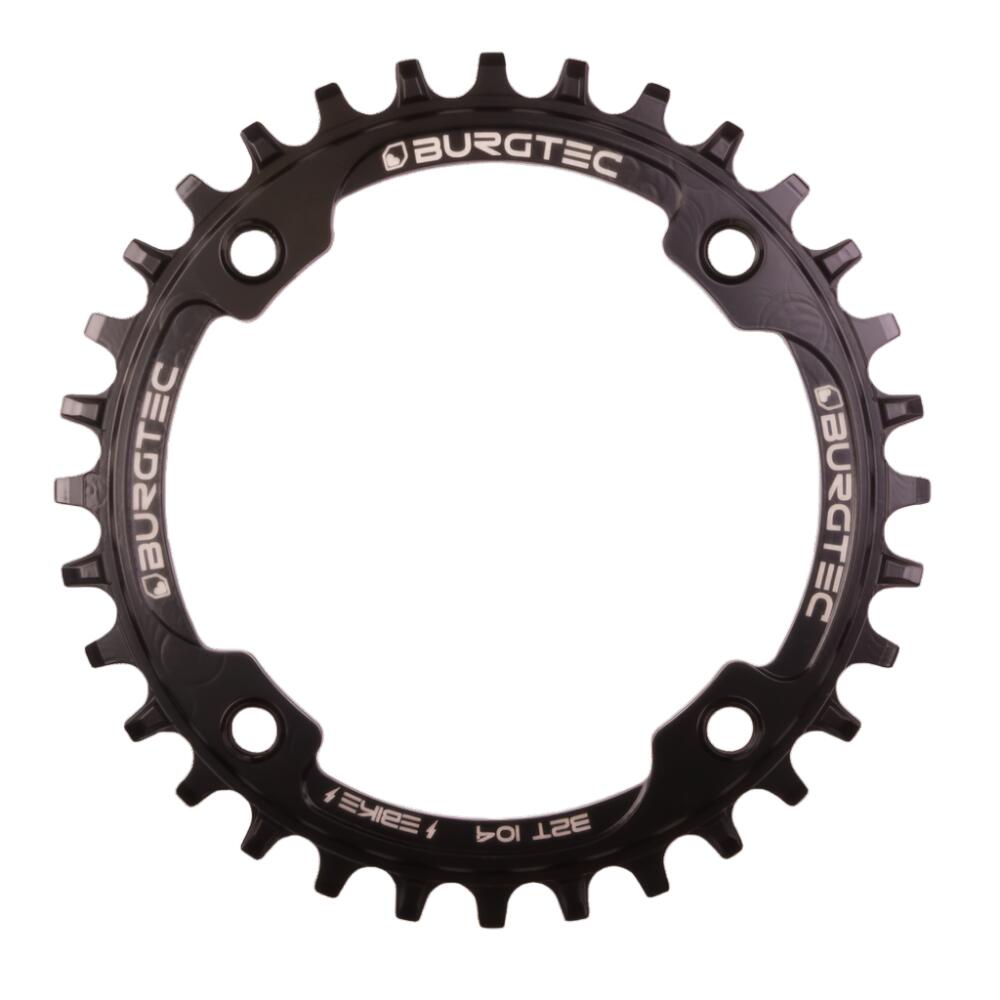 Burgtec Thick-Thin 104mm BCD Inside Fit E-Bike Steel Chainring - 32T