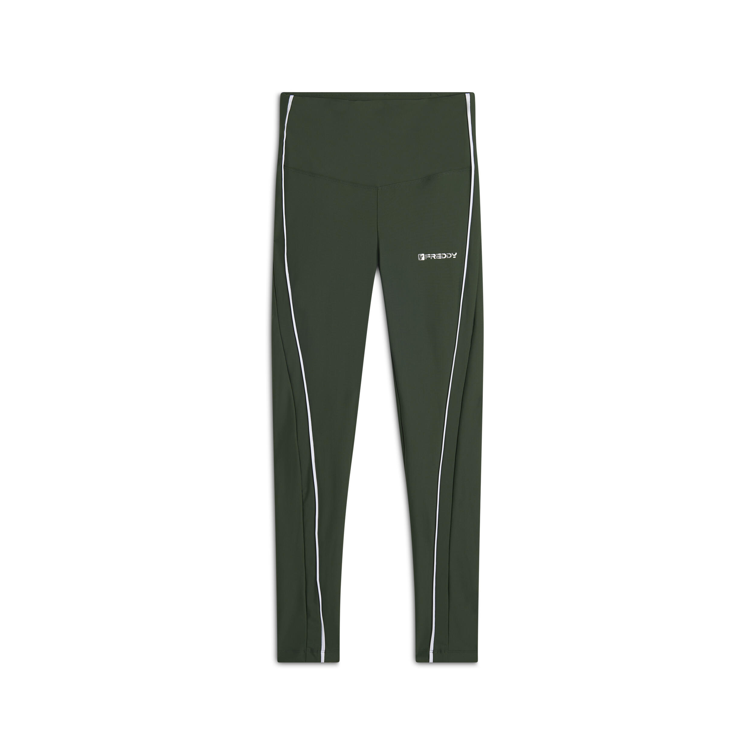 FREDDY Leggings 7/8 Vita Alta con bordature a contrasto