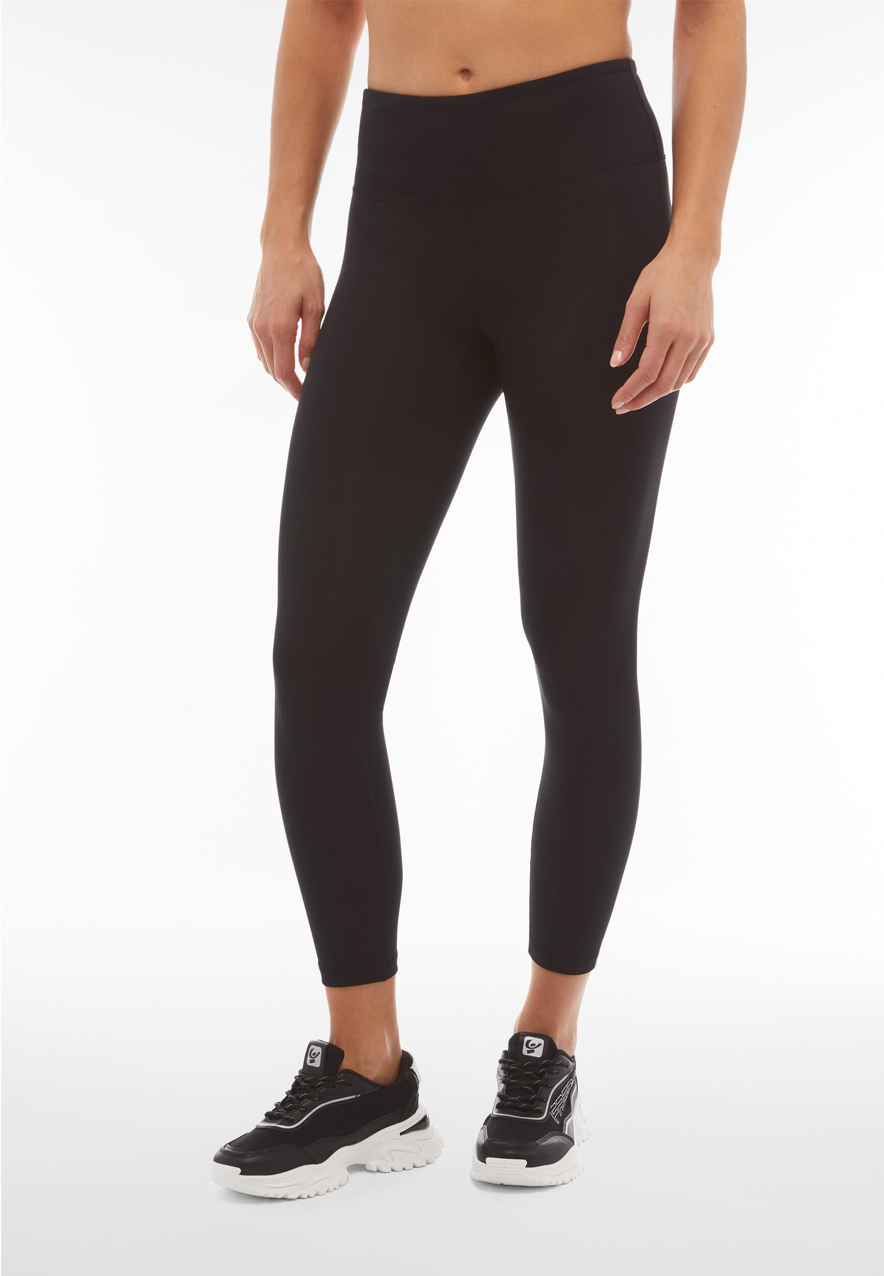 Leggings de fitness pour femme, longueur 7/8 et taille haute, réalisé en tissu t 2/6