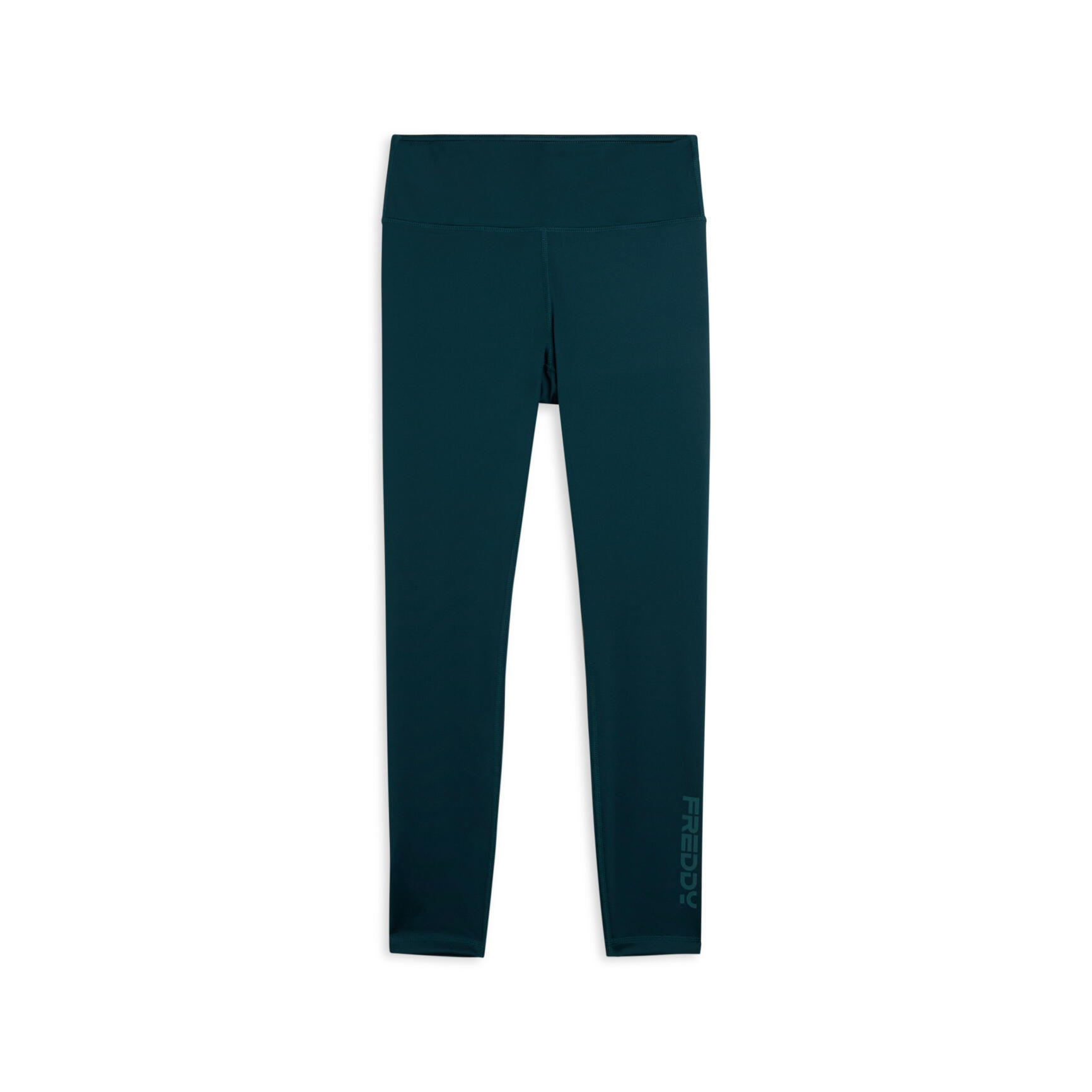Freddy - Legging 7/8 À Taille Haute Avec Logo Pailleté Au Bas - Legging - Vert - 36 Xs - Decathlon