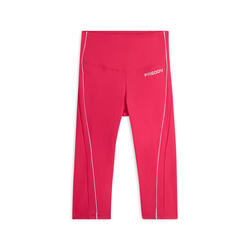 Legging corsaire à taille haute avec rebords contrastés