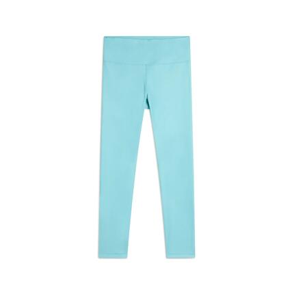Legging 7/8 taille haute en tissu enduit effet cuir