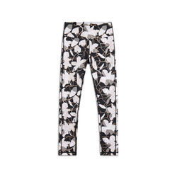 Legging taille haute 7/8 en tissu technique motif floral