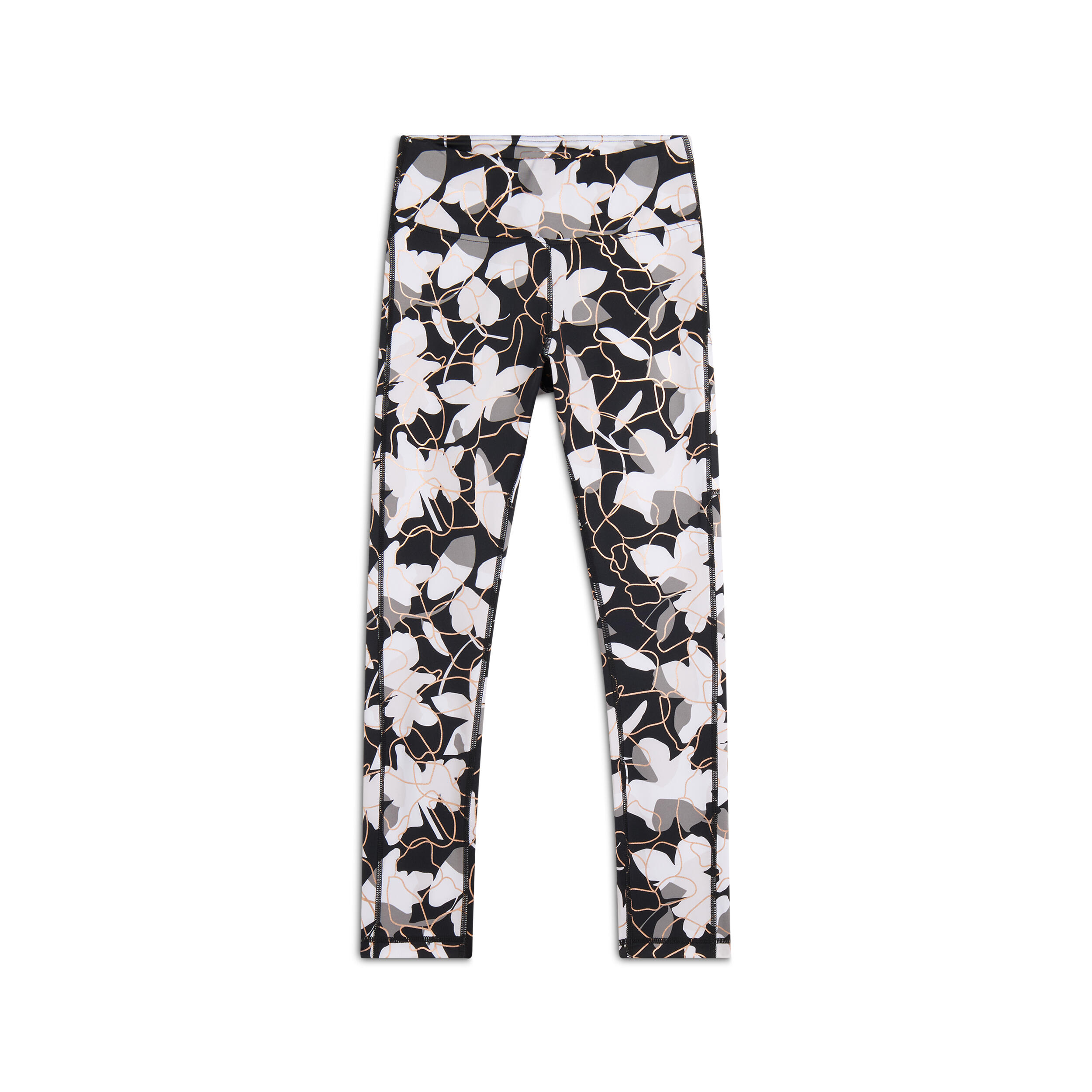 FREDDY Leggings 7/8 vita alta in tessuto tecnico fantasia floreale